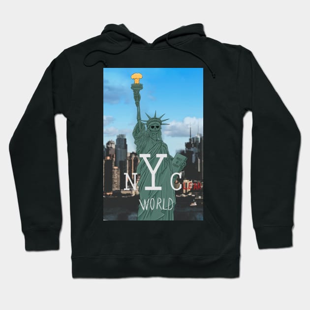 NYClear world Hoodie by ATOMxBOT